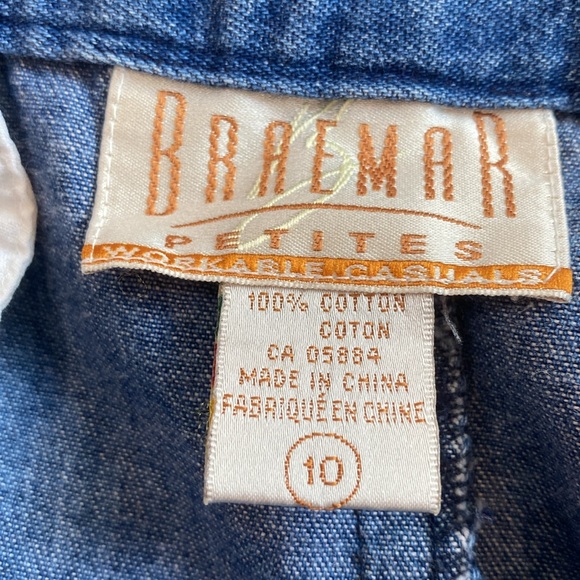 Classic Blue A-Line Denim Skirt - Picture 15 of 16